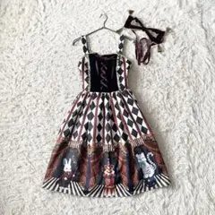 希少 axes femme kawaii ドールズサーカスジャンスカ　ワイン