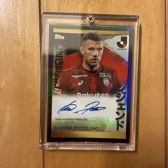Topps Jリーグ ルーカス・ポドルスキ 直筆サイン10枚限定 ヴィッセル神戸