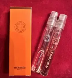 【Hermes エルメッセンス】オードトワレ4ml×2種類/レアな大きめサンプル