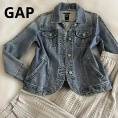 GAP デニムストレッチ　ジャケット Gジャン ライトブルー XSサイズ