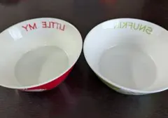 ムーミン サラダボウル セット 赤と緑