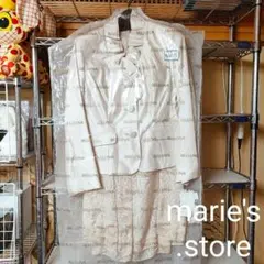 ベルーナ ブラウス スカート ツーピース アンサンブル スーツ フォーマル S