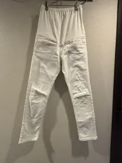 無印良品⭐︎マタニティ用⭐︎白スキニーデニム⭐︎Ssize