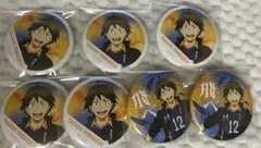 ハイキュー 横断幕缶バッジ 山口忠 7点