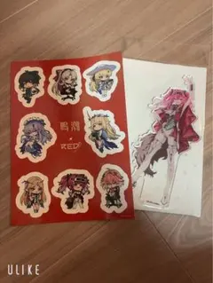 鳴潮 × RED ルパ アクリルスタンド シールセット