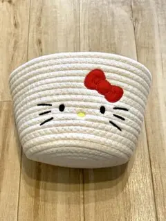 ハローキティ ロープ収納バスケット 小 20cm HELLO Kitty