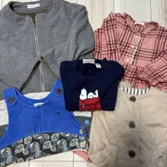 女の子100まとめ売り5点　サエグサ、セラフ、FO、ラグマート　長袖