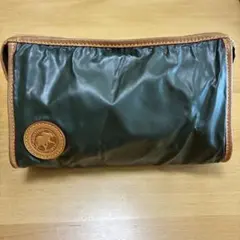 HUNTING WORLD クラッチバッグ バチュークロス グリーン