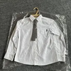 美品　BEBE 130 入学式　シャツ　ネクタイ付き　発表会