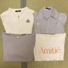 レディース 半袖 トップス 4点セットのサムネイル
