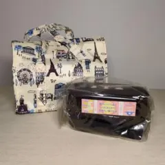 【ROOTOTEバッグ】＋【木目うさぎ小判弁当箱(合成漆器)】