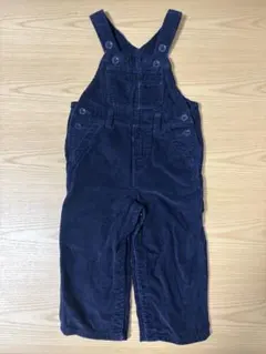 GAP ギャップ　コーデュロイサロペット　オーバーオール　ネイビー