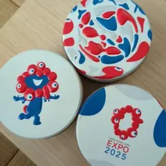 ミャクミャク 空き缶 3個セット EXPO 2025 デザイン