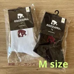 *EGOZARU *ワンポイントソックス Mサイズ 2足セットのサムネイル