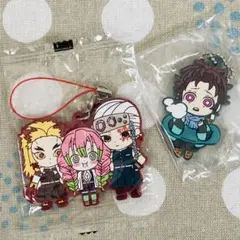 【匿名配送】 鬼滅の刃 ばんちょうこう カプセルラバーマスコット 2点セット