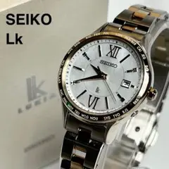 稼働 極美品 セイコーLk レディース腕時計1B35-0AY0 シャンパン