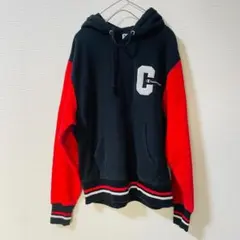 Champion Reverse Weave Hoodie Black Red