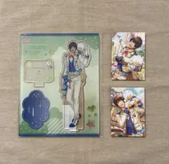 あひるのペックル・愛島セシル　アクスタ/バッヂ　サンリオコラボ　うたプリ