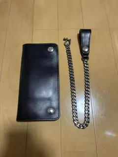 ⭐️未使用⭐️ インセプション　トラッカーウォレット　二つ折り　ブラック　レザー 2025年最新】INCEPTION インセプション ウォレットの人気