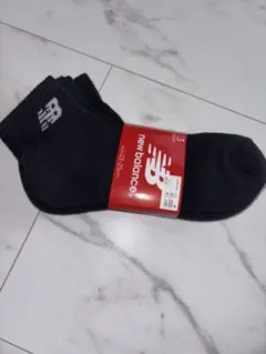 新品　New Balance レディース ソックス 3足セット23〜25cm
