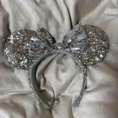 ミ二ー耳型カチューシャ シルバー