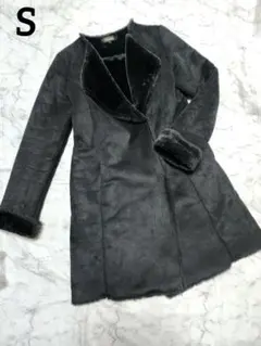 rienda ムートンコート Sサイズ 黒