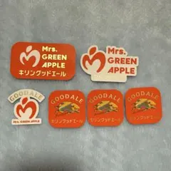 Mrs. GREEN APPLE キリングッドエール ステッカー