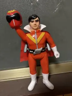 ⚠️激レア 科学戦隊ダイナマン ダイナレッド ポピー 面取れ 当時物