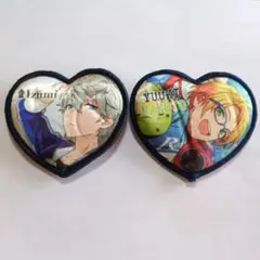 あんさんぶるスターズ！　ハート型クッションバッジ 2個セット