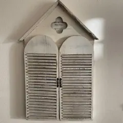 リサイクルウッド ミラーアンティーク調　シャビー　約60センチ！