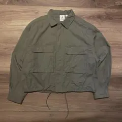 【未使用】Niko and... ミリタリージャケット 長袖 Mサイズ カーキ