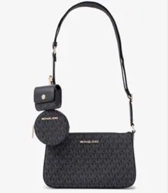 MICHAEL KORS ブラック ショルダーバッグ