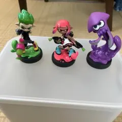 スプラトゥーン amiibo イカボーイイカガールイカ