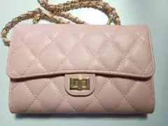 スマホショルダー お財布バッグ お財布ポシェット スマホポシェット ピンク系