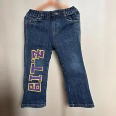 BITZ ロゴプリント デニムパンツ 95cmのサムネイル