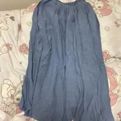 カジュアル フレアスカート ロングスカート 夏服 レディース かわいい