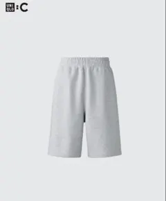 UNIQLO:C スウェットワイドショーツ S グレーのサムネイル