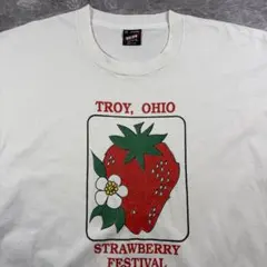 90s TROY OHIO STRAWBERRY FEST Tシャツ USA製