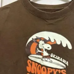 スヌーピー OKINAWA サーフショップ Tシャツ