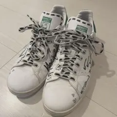 【希少/adidas/スタンスミス】落書き風 スニーカー