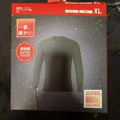 ユニクロ　超極暖ヒートテッククルーネックT