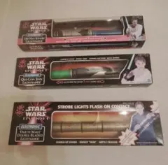 スターウォーズ ライトセーバー 3本セット