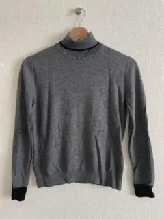 paul smith ポールスミス　タートルネック　ニット　セーター　バイカラー