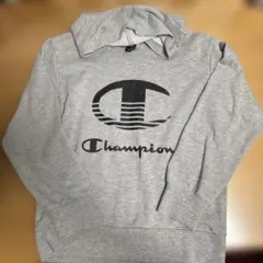 Champion パーカー　フード付き　グレー　150 キッズ