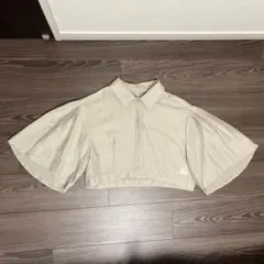 アイボリー フレアスリーブ シャツ　STYLEMIXERのサムネイル
