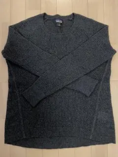 patagonia カシミヤ ダークグレー ニットセーター XS