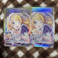 八宮めぐる 4枚 SR パラレル 星付き 八宮 めぐる/PcSR☆【黄】【キャラクター】《パラレル版PC01BT/IMS-3