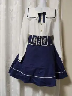 axes famme スカート・Amavel ブラウス