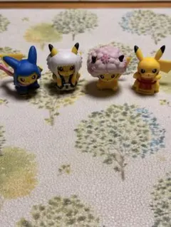 ポケモンセンター限定ピカチュウ フィギュア 4体セット
