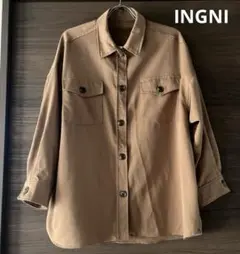 INGNI オーバーサイズシャツ　Mサイズ　レディース　イング
